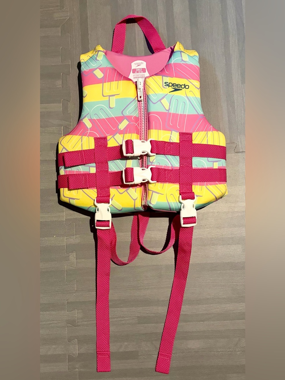 Speedo Kids Swim PFD life jacket Vest